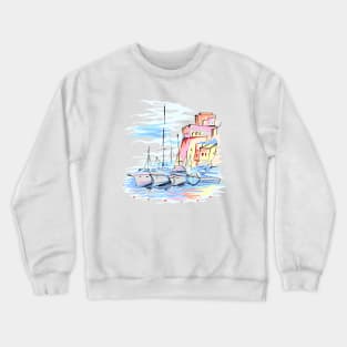 Copy of Castellammare del Golfo, Sicily, Italy Crewneck Sweatshirt